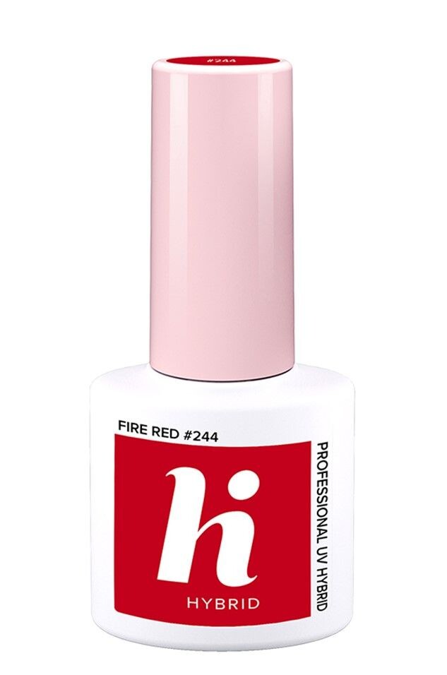 Hi Hybrid гибридный лак для ногтей, 244 Fire Red
Hi Hybrid гибридный лак для ногтей, 244 Fire Red