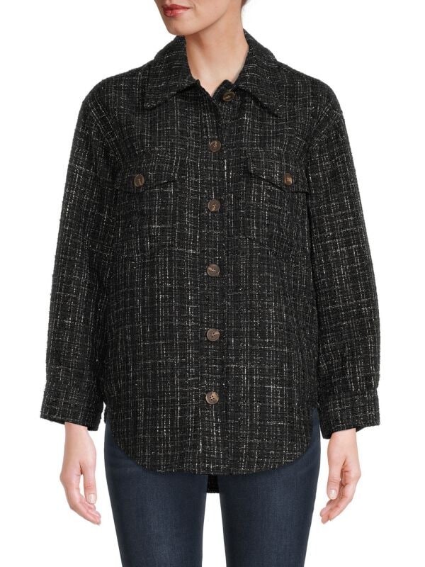 Жакет Твидовый Lea & Viola с металлизированной отделкой, черный
Жакет Твидовый Lea & Viola с металлизированной отделкой, черный