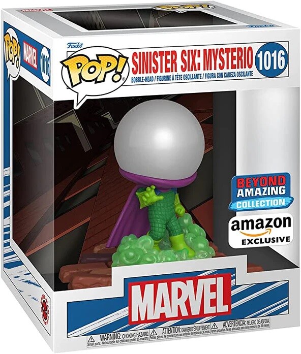Фигурка Funko Pop! Deluxe: Marvel Sinister 6 - Mysterio, Amazon Exclusive, Figure 4 of 7
Фигурка Funko Pop! Deluxe: Marvel Sinister 6 - Mysterio, Amazon Exclusive, Figure 4 of 7