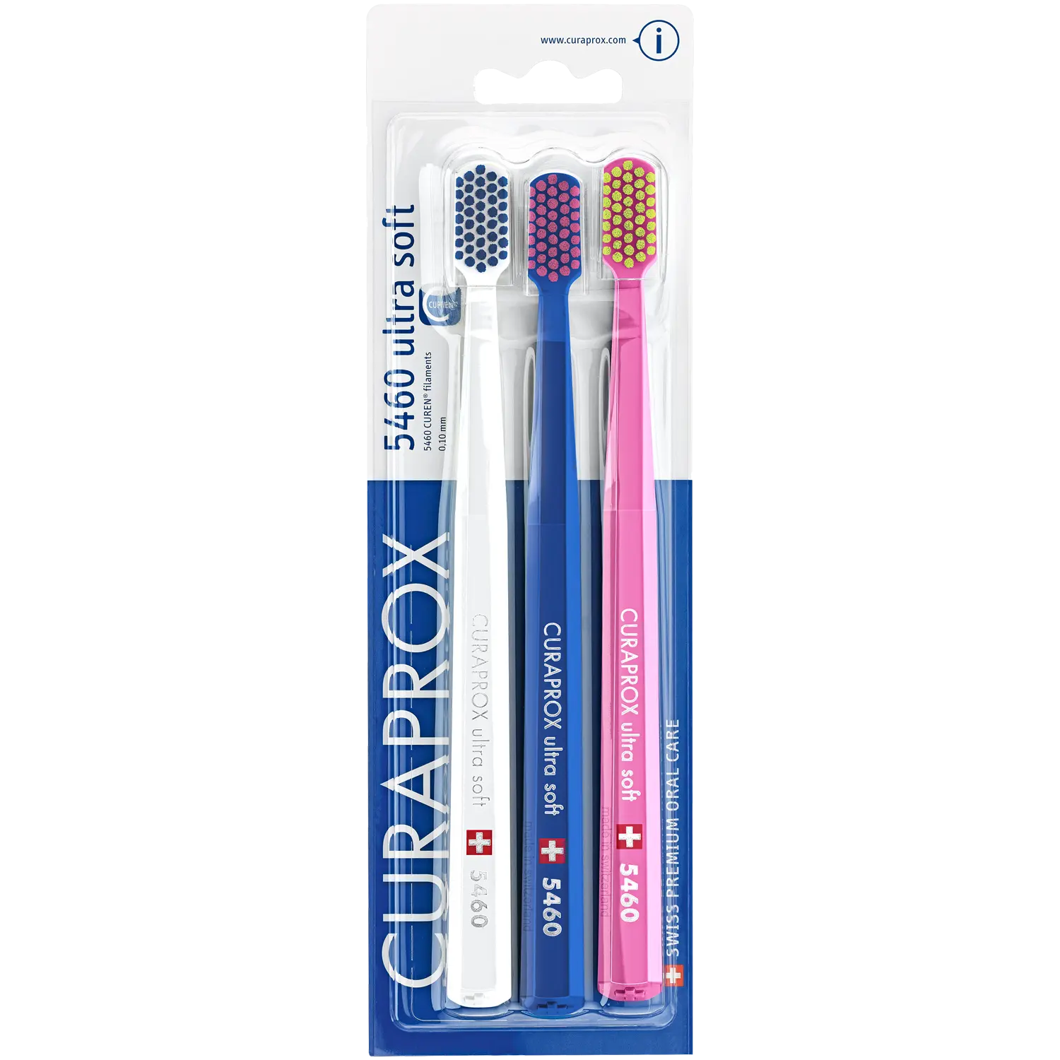 Curaprox CS 5460 зубная щетка ультрамягкая, 3 шт/1 упаковка
Curaprox CS 5460 зубная щетка ультрамягкая, 3 шт/1 упаковка