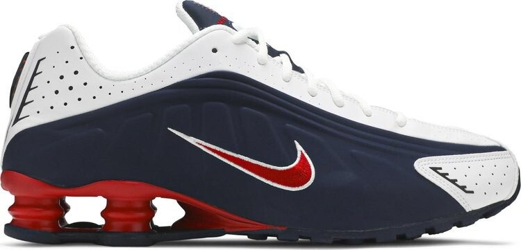 Кроссовки Nike Shox R4 'USA', синий
Кроссовки Nike Shox R4 'USA', синий