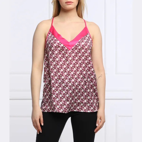 Топ стандартного кроя Liu Jo, розовый
Топ стандартного кроя Liu Jo, розовый