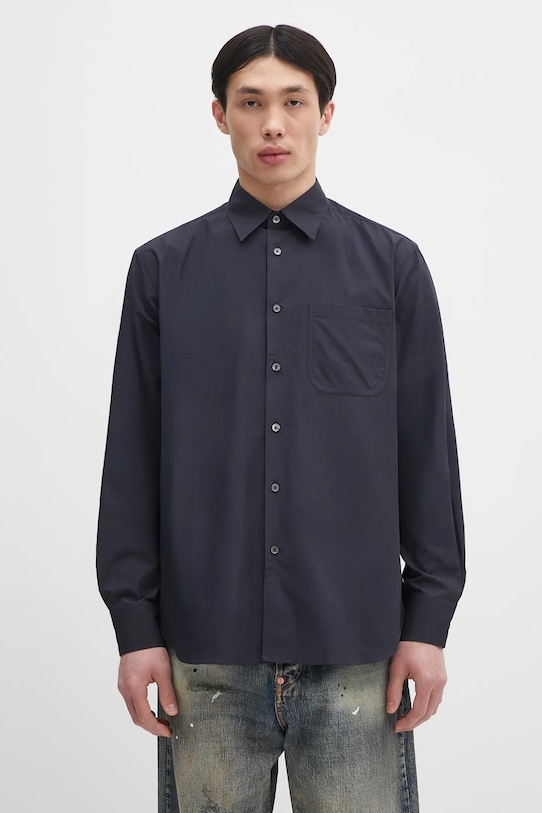 Хлопковая рубашка Paul Smith, темно-синий
Хлопковая рубашка Paul Smith, темно-синий