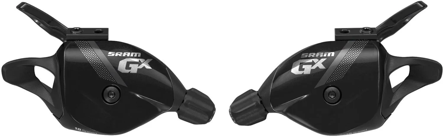 GX 2 десятискоростной набор триггерных манеток SRAM, Black
GX 2 десятискоростной набор триггерных манеток SRAM, Black