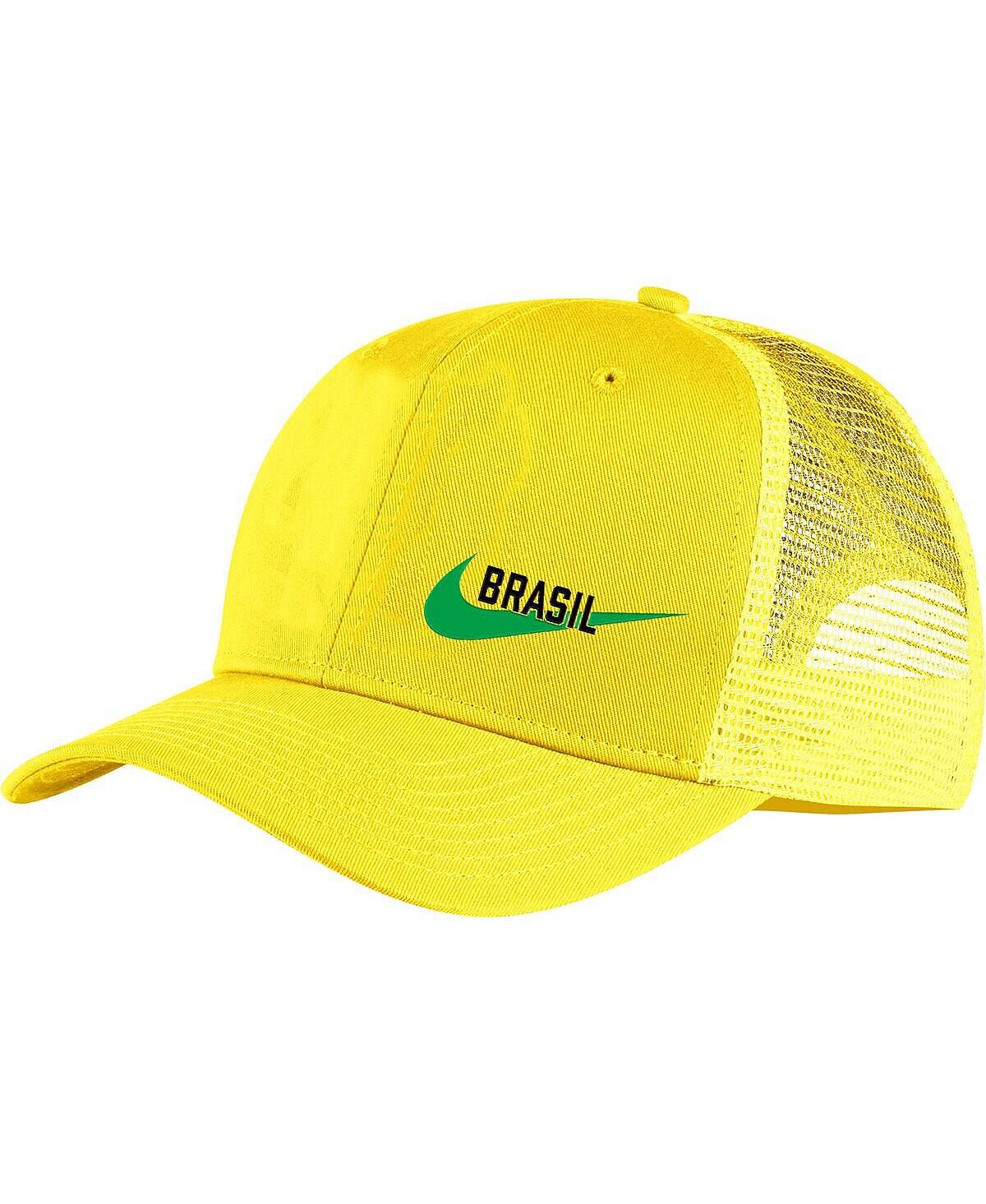 Мужская желтая кепка Trucker Snapback Classic99 Brazil National Team Classic99 Nike
Мужская желтая кепка Trucker Snapback Classic99 Brazil National Team Classic99 Nike