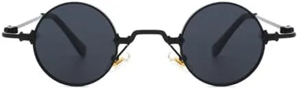 Солнцезащитные очки 2027 года, маленькие круглые, для женщин и мужчин, с защитой от УФ-излучения UV400, в стиле металл-панк, винтажные очки в стиле стимпанк MTZJH, 6
Солнцезащитные очки 2027 года, маленькие круглые, для женщин и мужчин, с защитой от УФ-излучения UV400, в стиле металл-панк, винтажные очки в стиле стимпанк MTZJH, 6