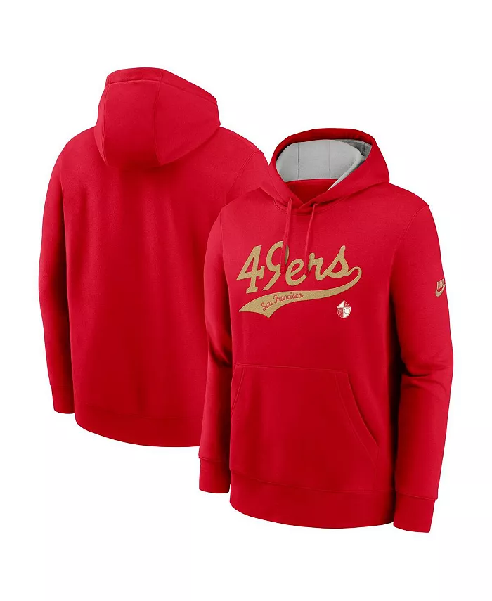 Мужская толстовка с капюшоном Scarlet San Francisco 49ers Rewind Club Logo Nike
Мужская толстовка с капюшоном Scarlet San Francisco 49ers Rewind Club Logo Nike