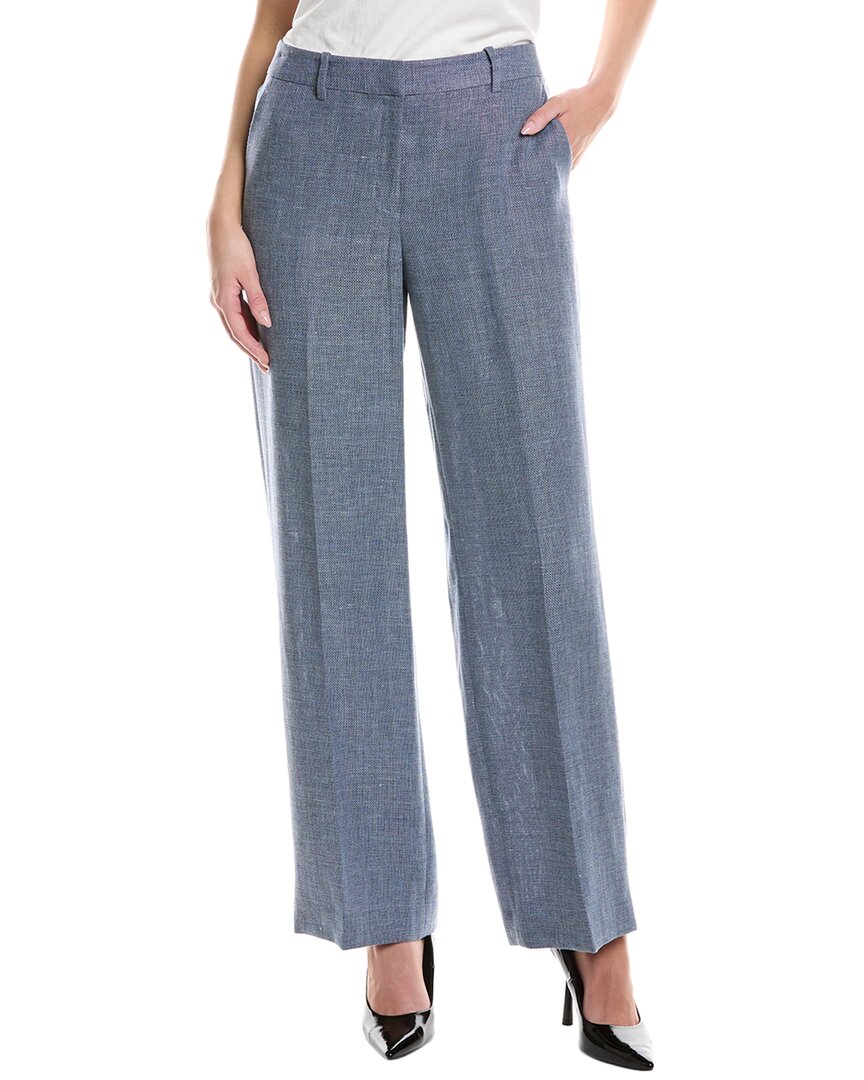 Лафайетт 148 Нью-Йорк Гейтс Полноразмерные брюки из льна и шерстяной смеси Lafayette 148 New York, синий
Лафайетт 148 Нью-Йорк Гейтс Полноразмерные брюки из льна и шерстяной смеси Lafayette 148 New York, синий