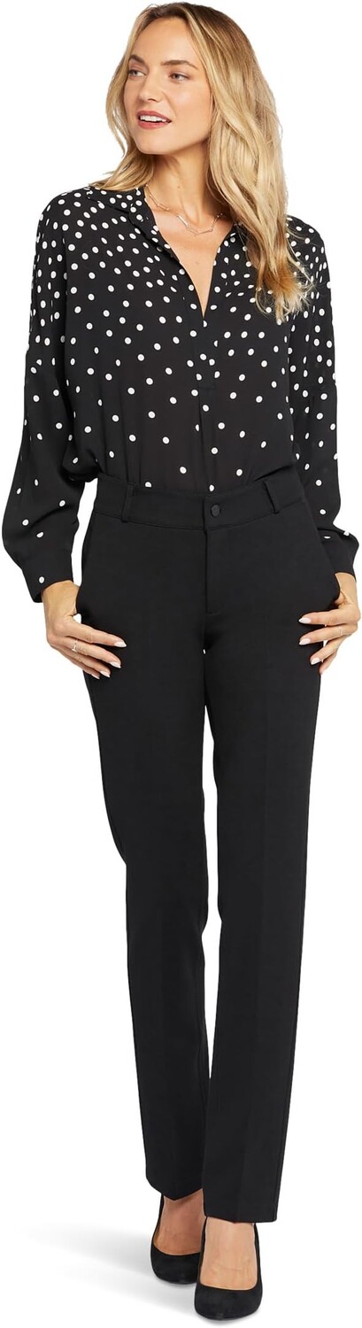 Миниатюрные классические брюки NYDJ, черный
Миниатюрные классические брюки NYDJ, черный