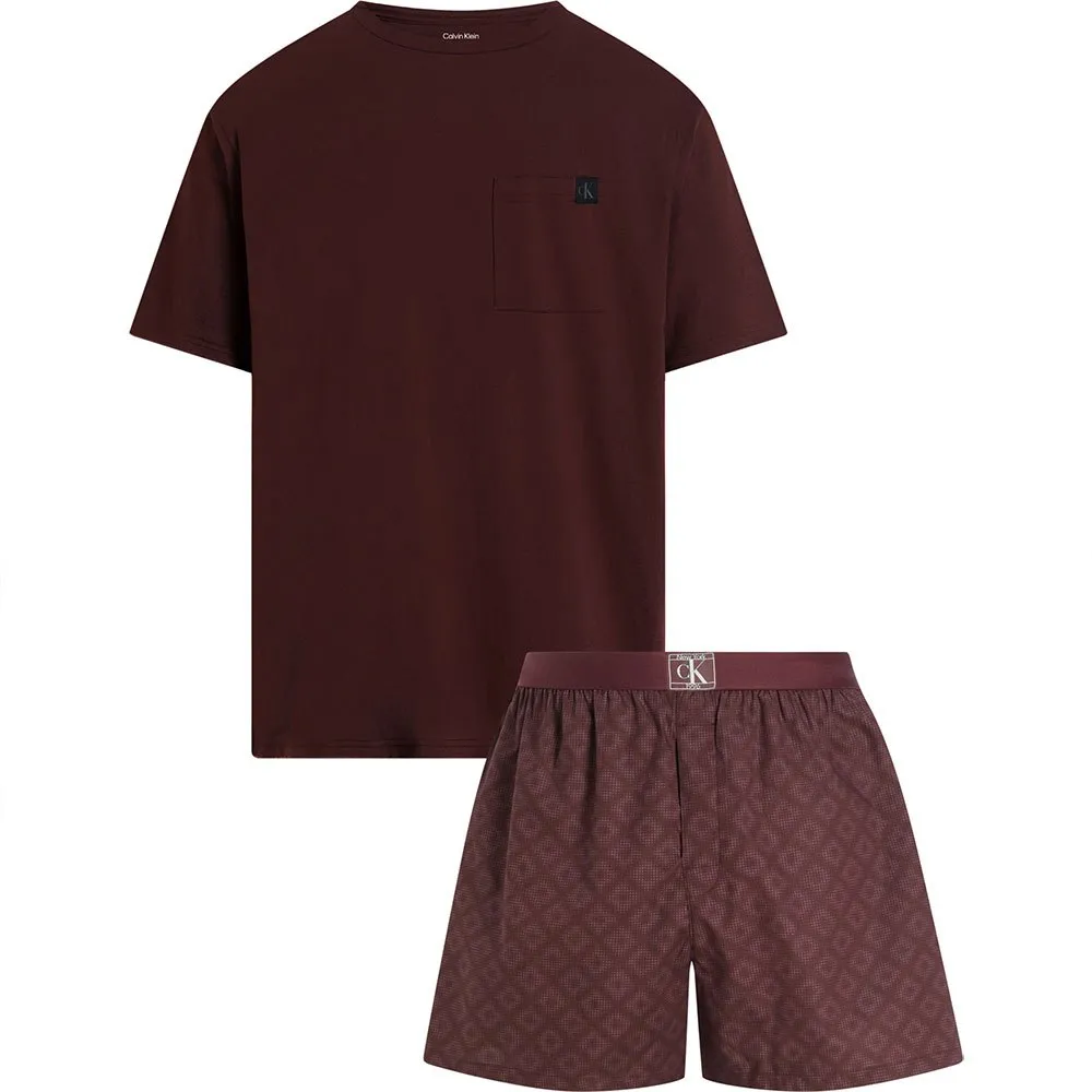 Пижама Calvin Klein 000NM2852E, коричневый
Пижама Calvin Klein 000NM2852E, коричневый