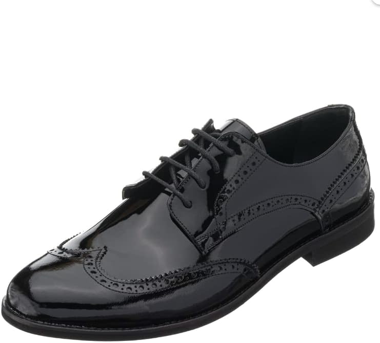 Мужские черные лакированные туфли DALGALA большого размера, ручной работы, оксфорды, мужские броги, классические туфли на шнуровке
Мужские черные лакированные туфли DALGALA большого размера, ручной работы, оксфорды, мужские броги, классические туфли на шнуровке