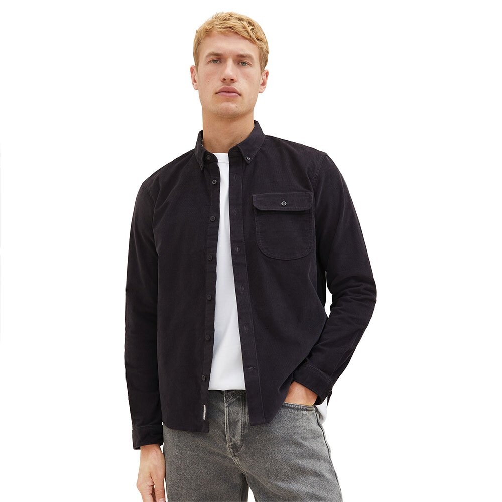 Рубашка Tom Tailor 1039876 Stretch Corduroy, черный
Рубашка Tom Tailor 1039876 Stretch Corduroy, черный