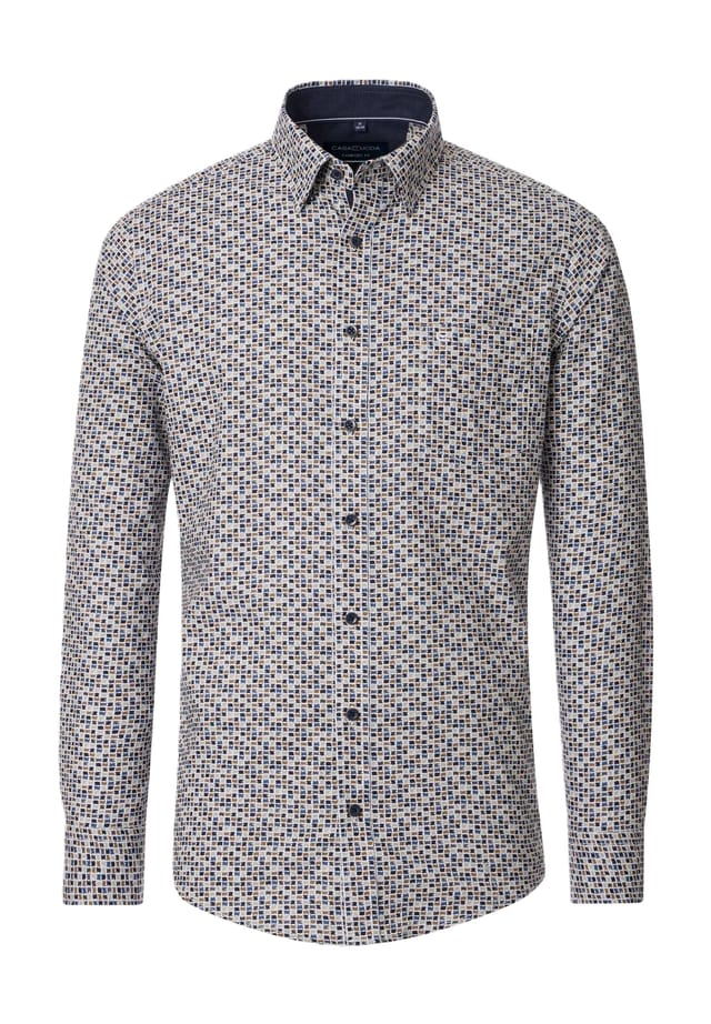 Повседневная рубашка с длинным рукавом и воротником Kent. Casamoda, синий
Повседневная рубашка с длинным рукавом и воротником Kent. Casamoda, синий