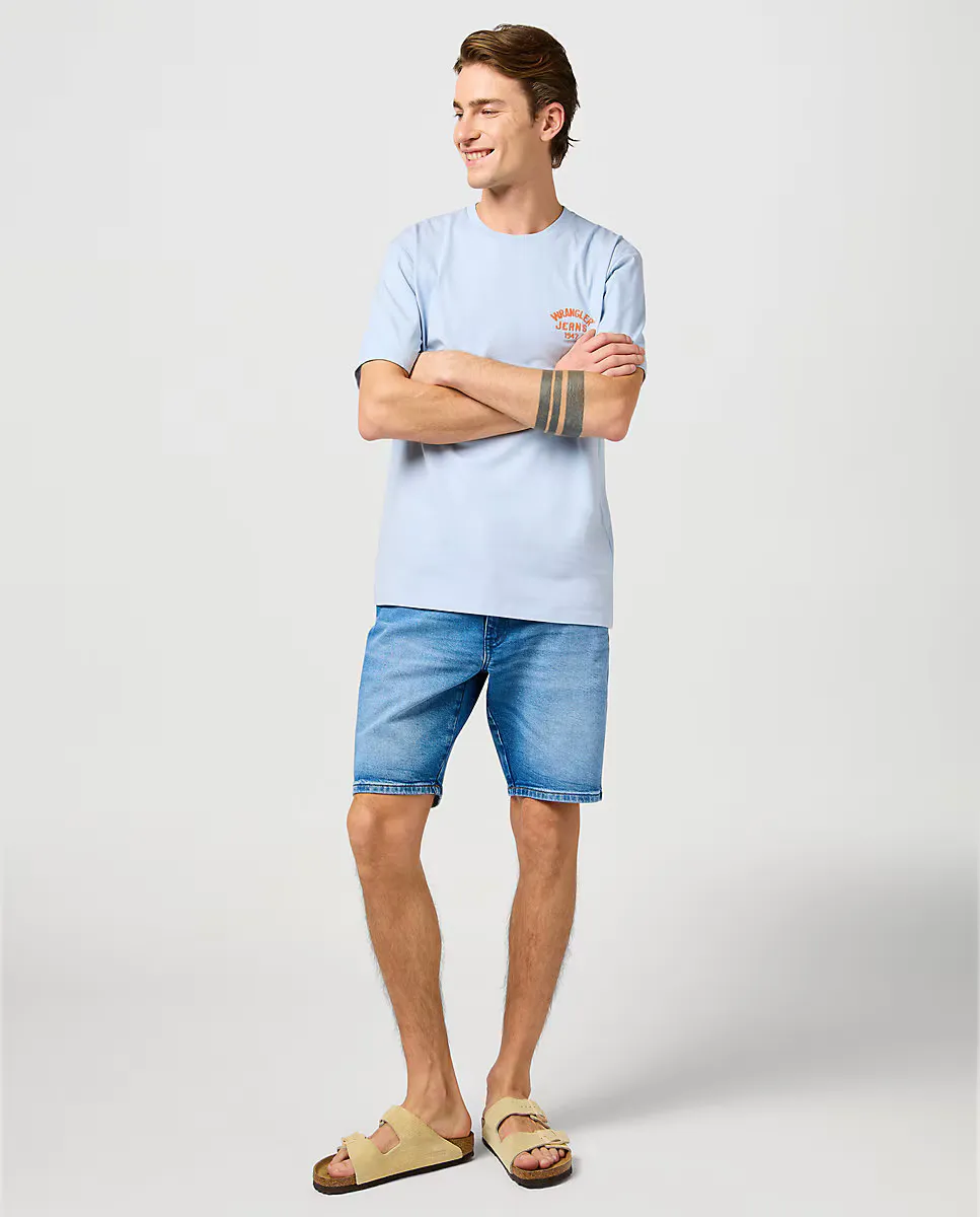 Мужские джинсовые шорты Texas, прямого кроя Wrangler, светло-голубой
Мужские джинсовые шорты Texas, прямого кроя Wrangler, светло-голубой