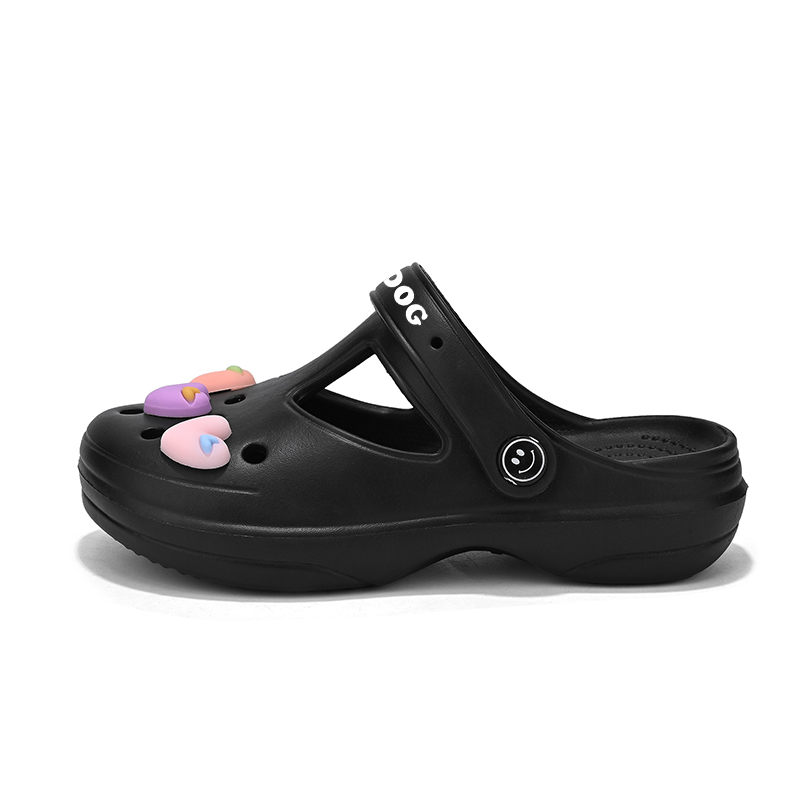 Детские тапочки с противоскользящей, противоударной и дышащей подошвой BOBDOG, черный
Детские тапочки с противоскользящей, противоударной и дышащей подошвой BOBDOG, черный