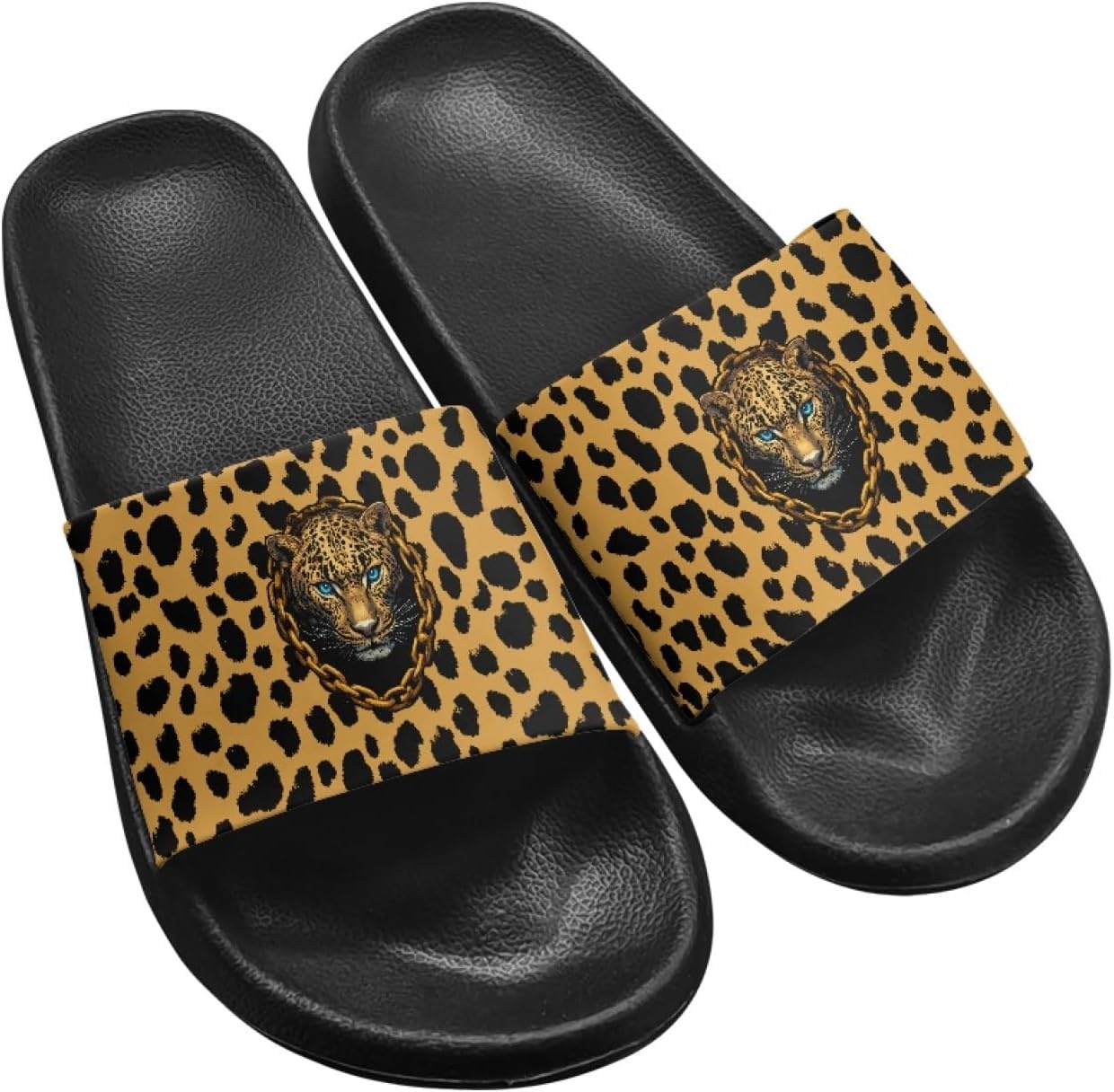 Сандалии Micoklinlin для женщин и мужчин, милые резиновые шлепанцы-слипоны, модные тапочки для душа, йоги, бассейна и пляжа, водонепроницаемые, Leopard and Leopard Print
Сандалии Micoklinlin для женщин и мужчин, милые резиновые шлепанцы-слипоны, модные тапочки для душа, йоги, бассейна и пляжа, водонепроницаемые, Leopard and Leopard Print