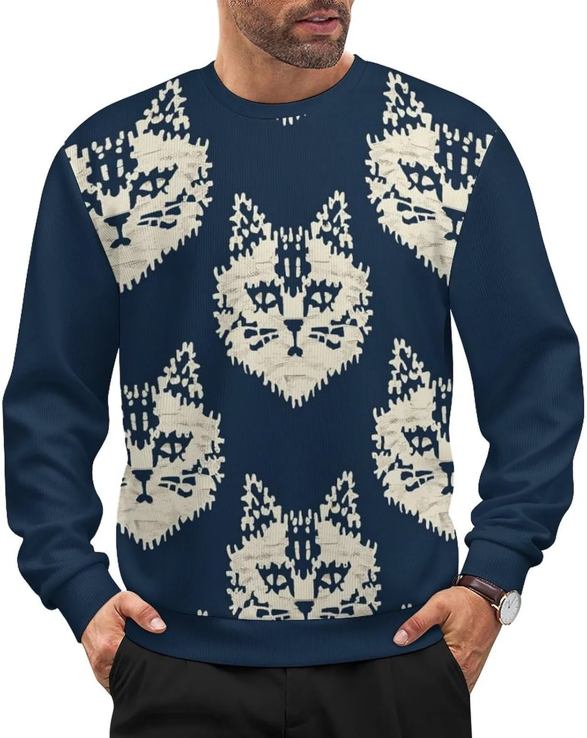 Свитер мужской с круглым вырезом Abstract Seamless Pattern Design HLSDFRES
Свитер мужской с круглым вырезом Abstract Seamless Pattern Design HLSDFRES