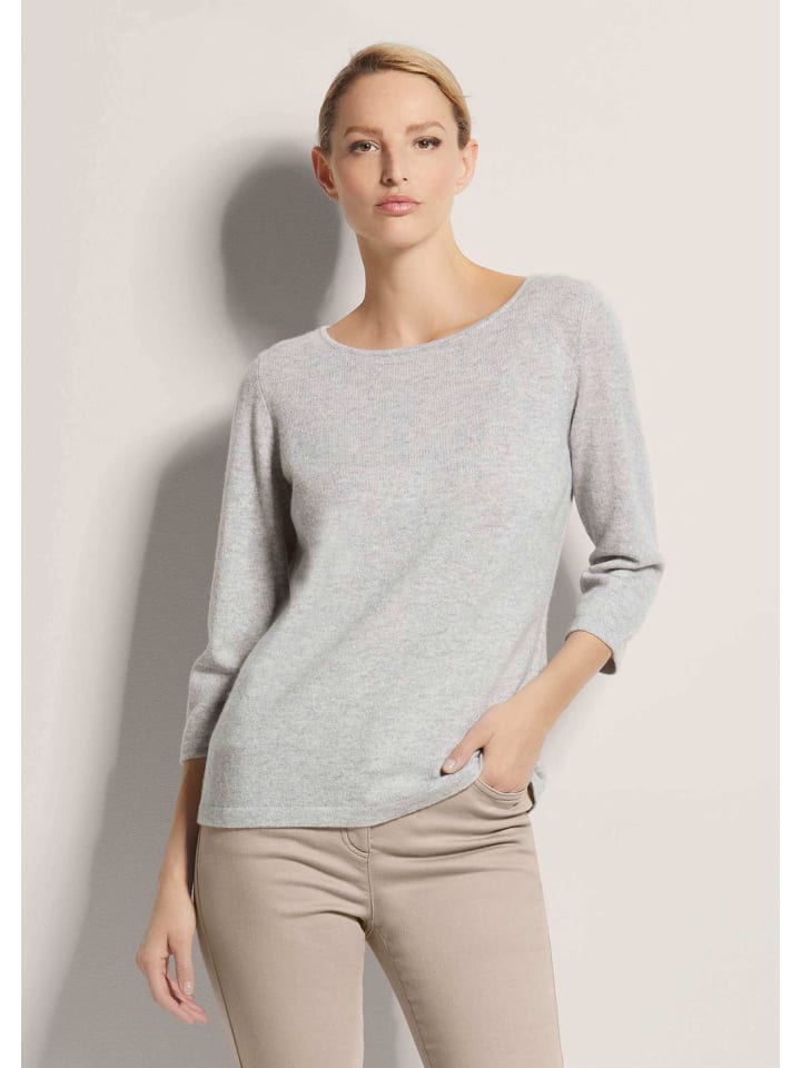 MADELEINE Кашемировый свитер с вырезом-лодочкой, серебристо-серый/меланжевый
MADELEINE Кашемировый свитер с вырезом-лодочкой, серебристо-серый/меланжевый