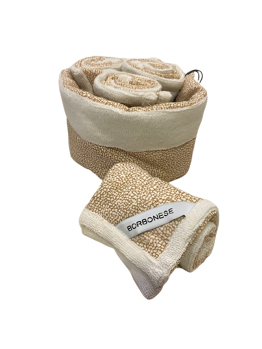 Набор полотенец Borbonese Smart Op Basket With Sponge In Camel, 30×30 см, 4 шт
Набор полотенец Borbonese Smart Op Basket With Sponge In Camel, 30×30 см, 4 шт