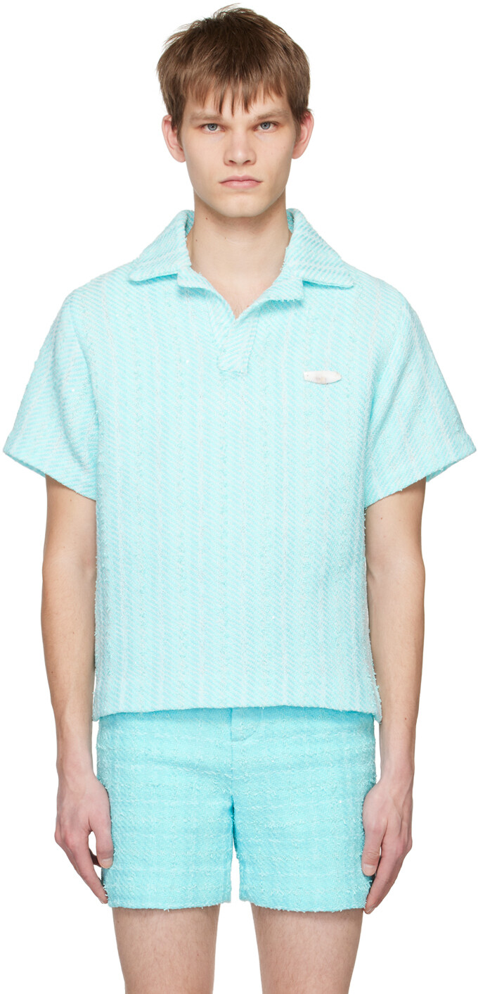 Поло в синюю полоску young n sang
Поло в синюю полоску young n sang