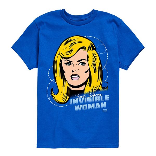 Футболка с принтом Sue Storm Invisible Woman из Fantastic Four: First Steps для мальчиков 8-20 Marvel, Royal Blue
Футболка с принтом Sue Storm Invisible Woman из Fantastic Four: First Steps для мальчиков 8-20 Marvel, Royal Blue
