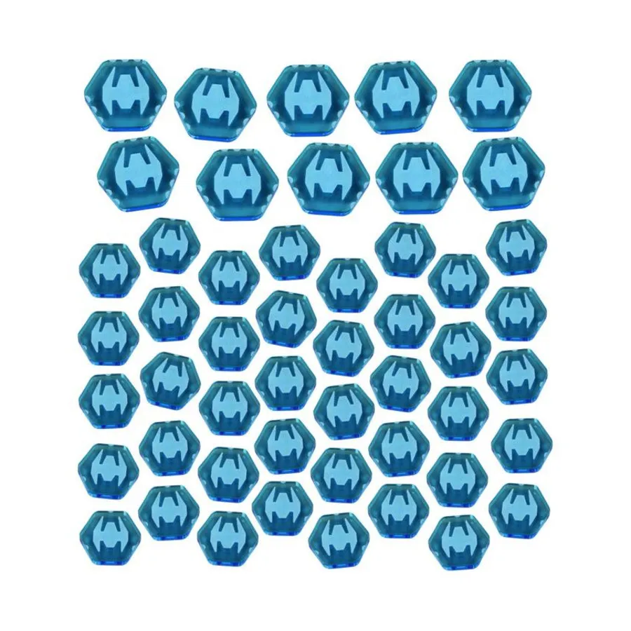 Набор жетонов бойца — флуоресцентный синий (50), Twilight Imperium 4th Edition Gaming Accessories (Litko Aerosystems)
Набор жетонов бойца — флуоресцентный синий (50), Twilight Imperium 4th Edition Gaming Accessories (Litko Aerosystems)