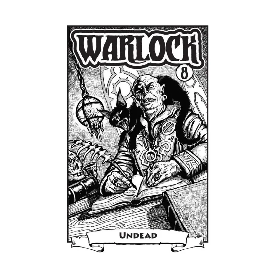 Warlock #8 - Undead, 5th Edition Dungeons & Dragons (Kobold Press), мягкая обложка
Warlock #8 - Undead, 5th Edition Dungeons & Dragons (Kobold Press), мягкая обложка