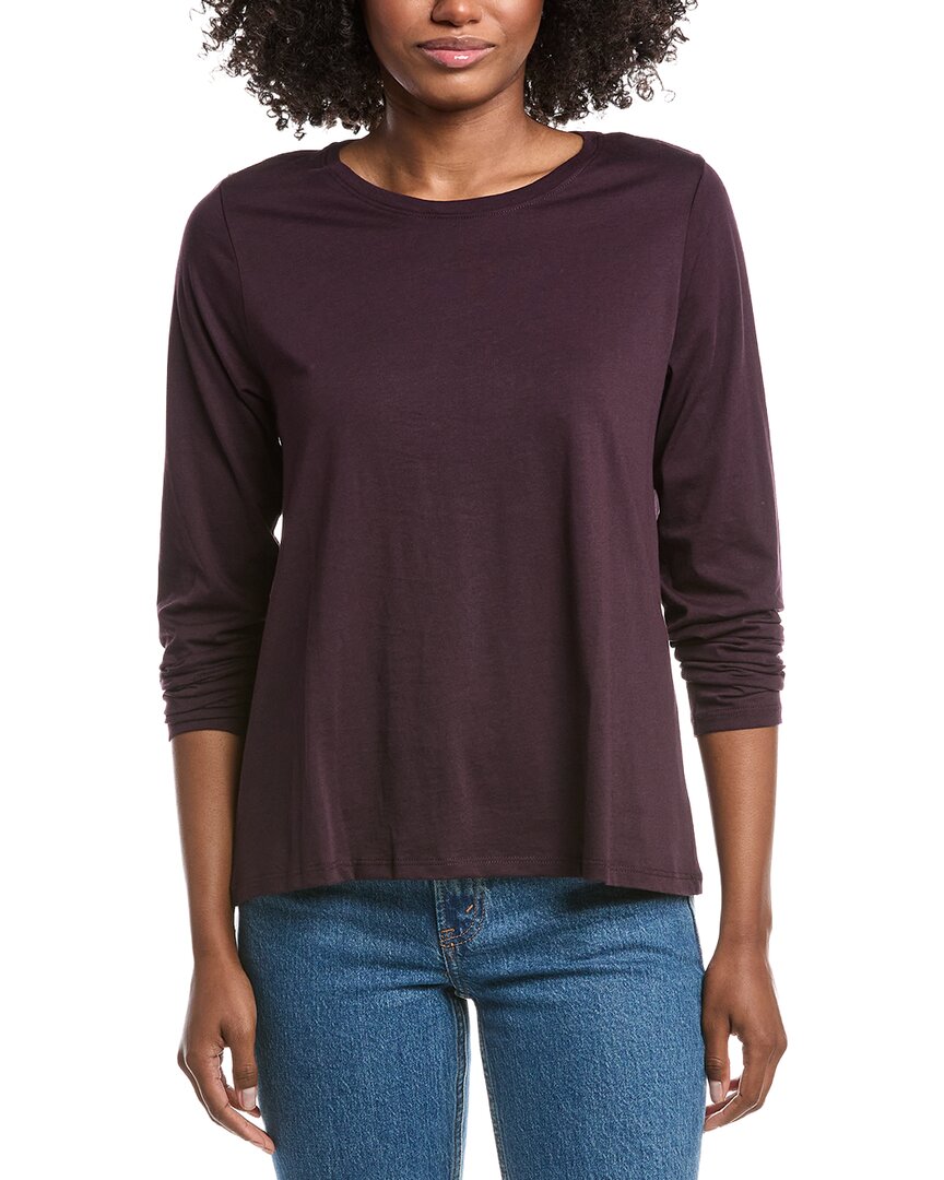 Футболка с круглым вырезом EILEEN FISHER, фиолетовый
Футболка с круглым вырезом EILEEN FISHER, фиолетовый