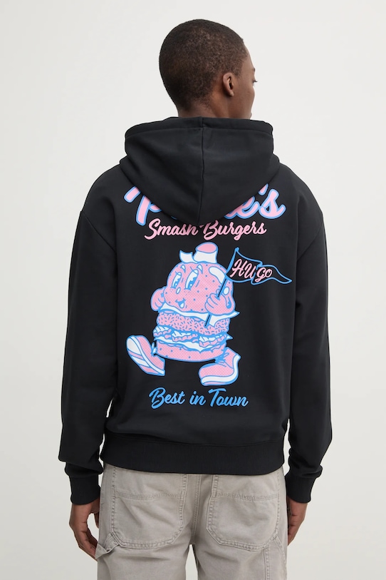 Хлопковая толстовка Hugo Blue, черный
Хлопковая толстовка Hugo Blue, черный