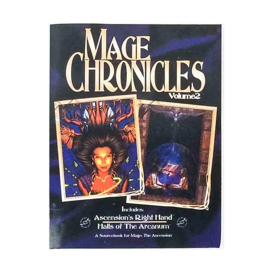 Mage Chronicles #2 - Ascension's Right Hand and Halls of the Arcanum (POD, Standard Color), Mage - The Ascension - Core Books, Sourcebooks & Story Books, мягкая обложка
Mage Chronicles #2 - Ascension's Right Hand and Halls of the Arcanum (POD, Standard Color), Mage - The Ascension - Core Books, Sourcebooks & Story Books, мягкая обложка