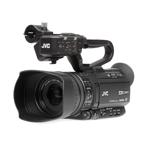 Видеокамера JVC GY-HM250, UHD 4K Streaming Camcorder, Lower-Thirds Graphics, черный
Видеокамера JVC GY-HM250, UHD 4K Streaming Camcorder, Lower-Thirds Graphics, черный