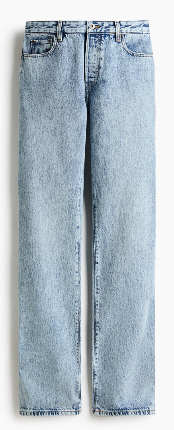 Джинсы H&M Straight-leg, светло-синий
Джинсы H&M Straight-leg, светло-синий