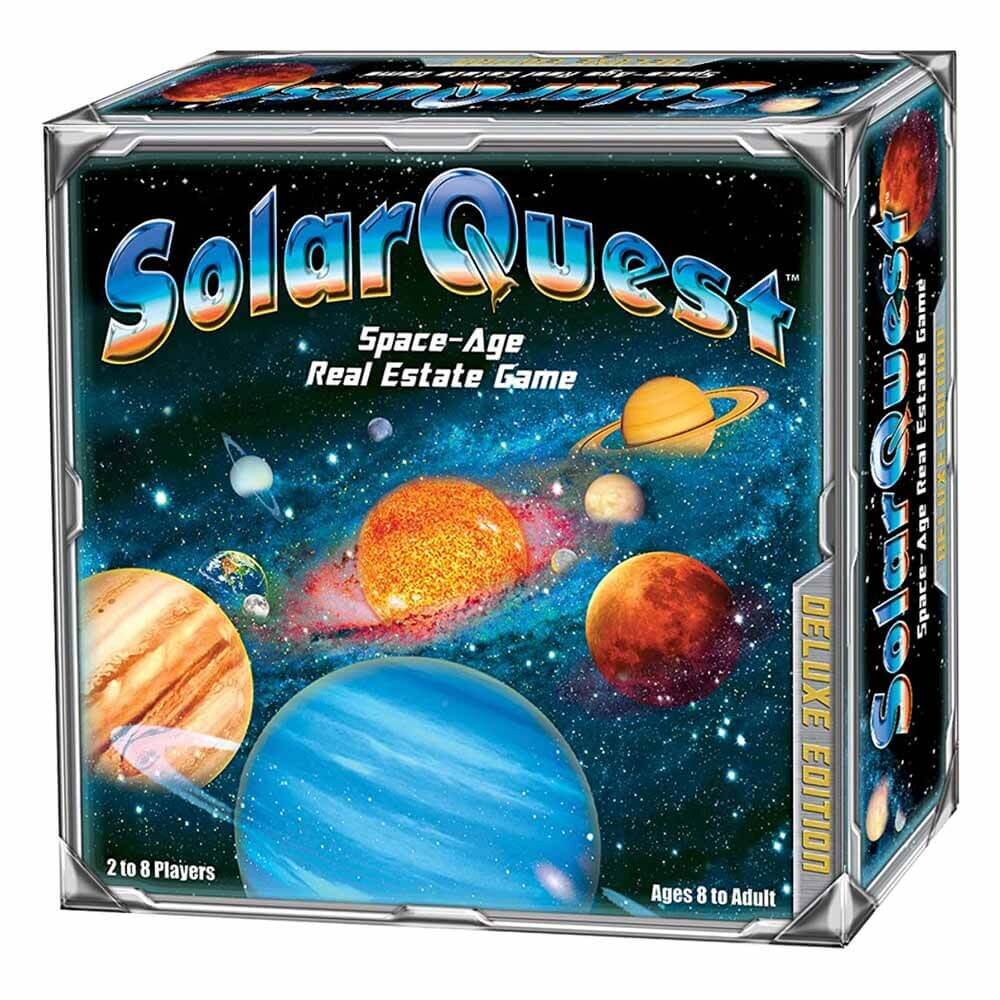 Настольная игра SolarQuest: The Space-Age Real Estate Game Deluxe Edition
Настольная игра SolarQuest: The Space-Age Real Estate Game Deluxe Edition