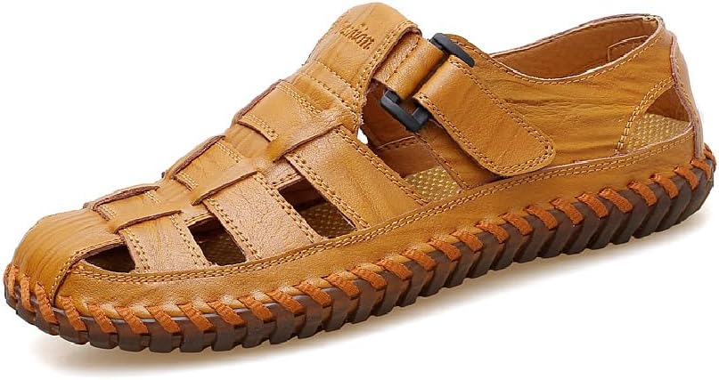 Мужские спортивные сандалии Asifn, летние с закрытым носком, пляжная обувь, дышащие, противоскользящие, рыбацкие, регулируемые повседневные туфли, желтый
Мужские спортивные сандалии Asifn, летние с закрытым носком, пляжная обувь, дышащие, противоскользящие, рыбацкие, регулируемые повседневные туфли, желтый