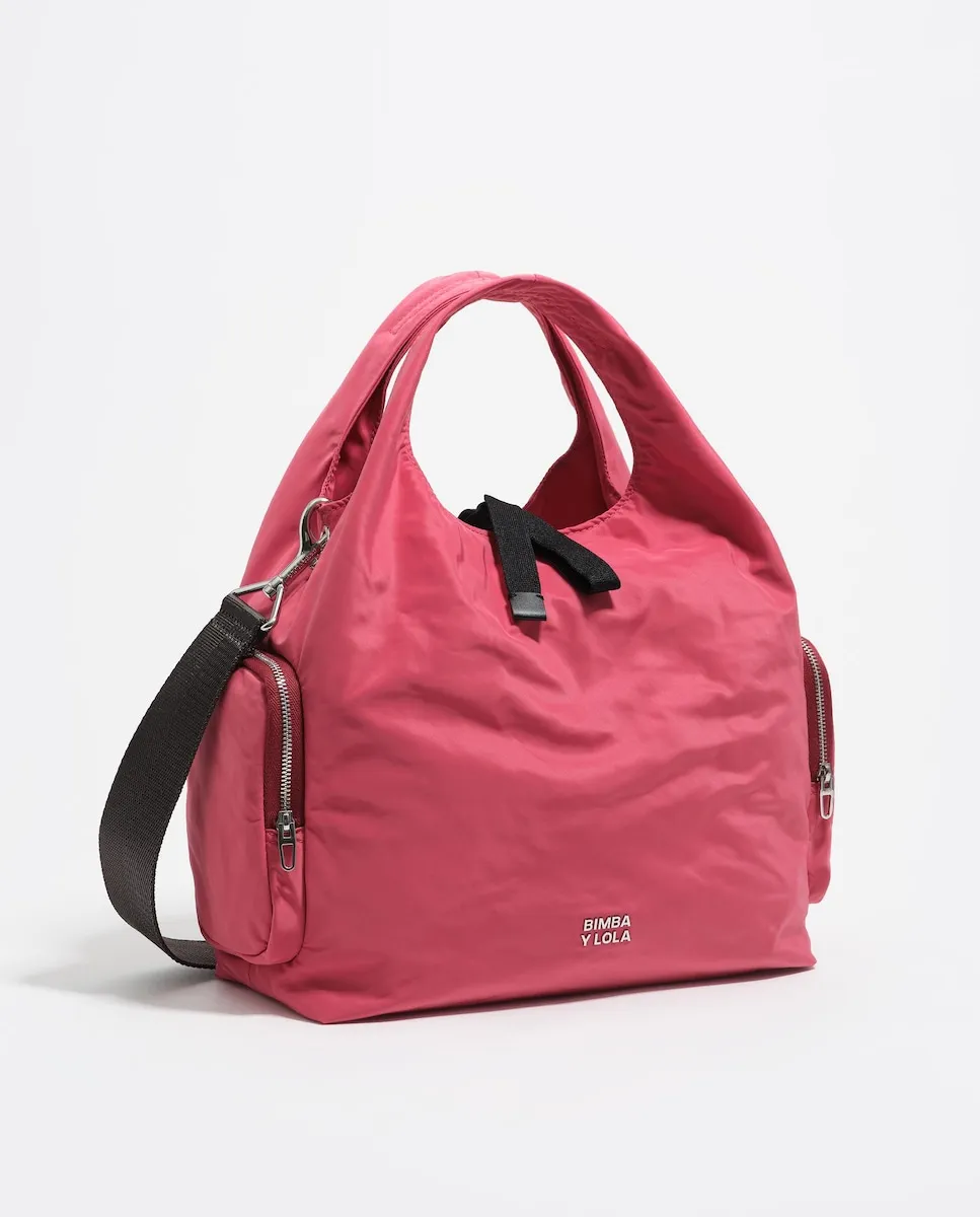 Средняя сумка через плечо из нейлона с лифом и бумажной отделкой Bimba y Lola, розовый
Средняя сумка через плечо из нейлона с лифом и бумажной отделкой Bimba y Lola, розовый