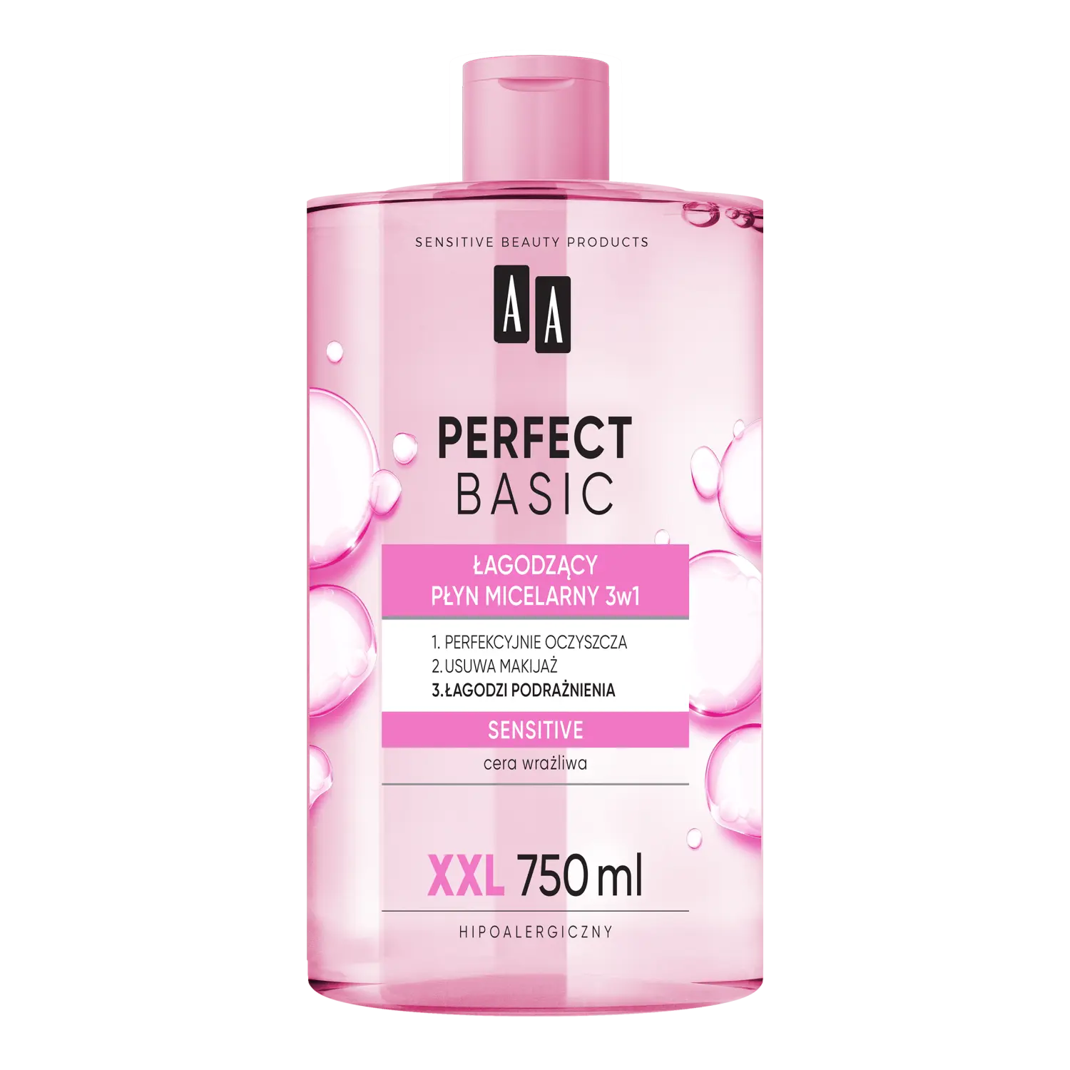 AA Perfect Basic успокаивающая мицеллярная вода для снятия макияжа с лица, 750 мл
AA Perfect Basic успокаивающая мицеллярная вода для снятия макияжа с лица, 750 мл