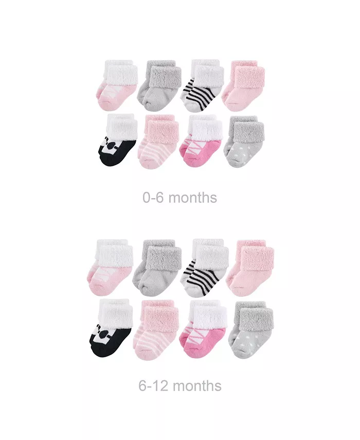 Набор из 24 пар мягких махровых носочков для девочек Luvable Friends, розовый
Набор из 24 пар мягких махровых носочков для девочек Luvable Friends, розовый