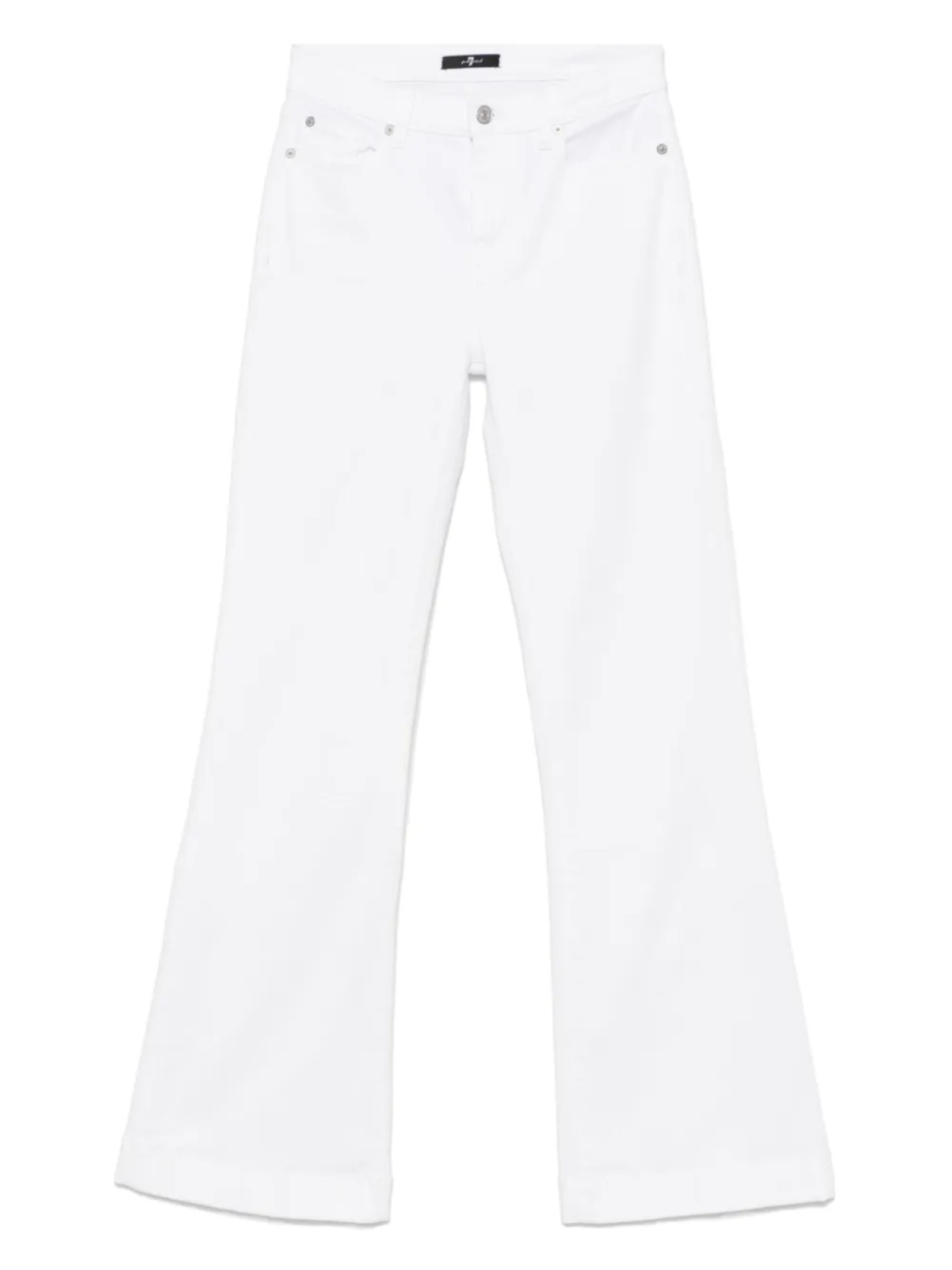 Брюки прямого покроя 7 For All Mankind, белый
Брюки прямого покроя 7 For All Mankind, белый