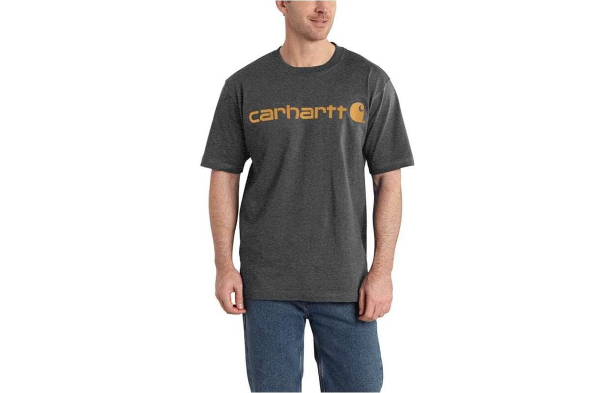 Carhartt Мужская футболка, цвет Carbon Heather/ charcoal gray 
Carhartt Мужская футболка, цвет Carbon Heather/ charcoal gray