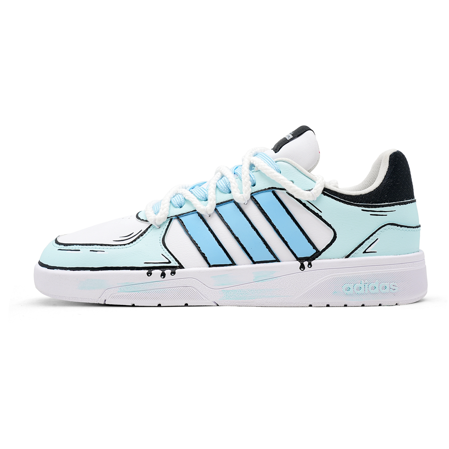 Adidas Neo Courtbeat Mint Comic Thermal Cushioning Low top Skateboard Shoes Unisex Blue
Adidas Neo Courtbeat Mint Comic Thermal Cushioning Low top Skateboard Shoes Unisex Blue