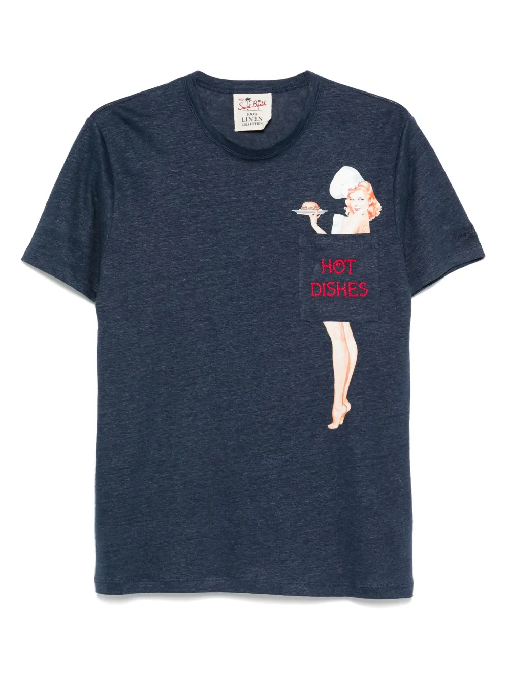 Льняная футболка Hot Dishes MC2 SAINT BARTH, синий
Льняная футболка Hot Dishes MC2 SAINT BARTH, синий