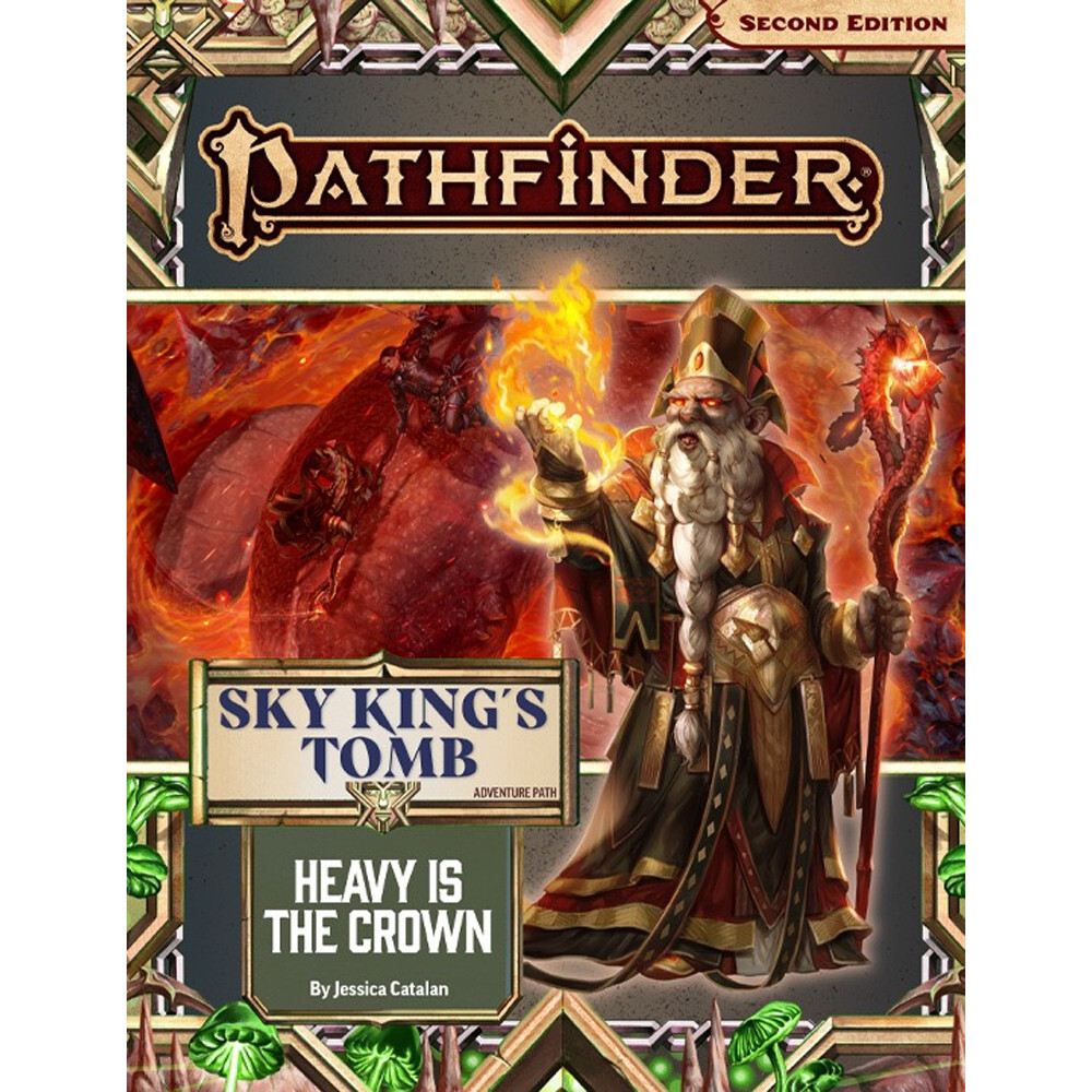 Ролевая игра Paizo Publishing Pathfinder 2E RPG: Adventure Path - Heavy is the Crown (Sky King's Tomb Part 3 of 3)
Ролевая игра Paizo Publishing Pathfinder 2E RPG: Adventure Path - Heavy is the Crown (Sky King's Tomb Part 3 of 3)