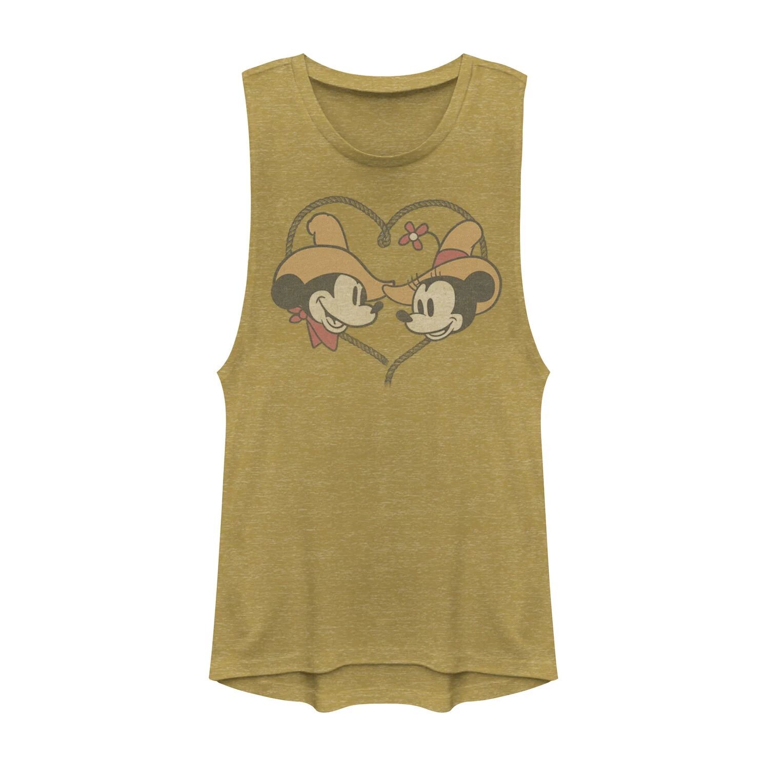 Майка без рукавов Disney's Mickey And Friends Mickey & Minnie Cowboy Heart Junior с рисунком мускулов Disney
Майка без рукавов Disney's Mickey And Friends Mickey & Minnie Cowboy Heart Junior с рисунком мускулов Disney