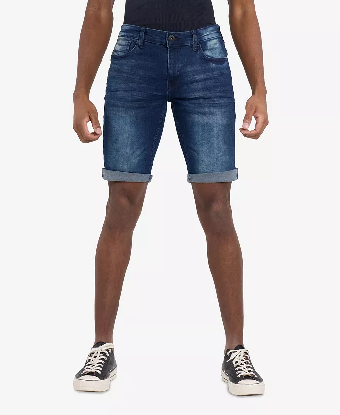 Мужские джинсовые шорты с подкатом CULTURA, синий
Мужские джинсовые шорты с подкатом CULTURA, синий