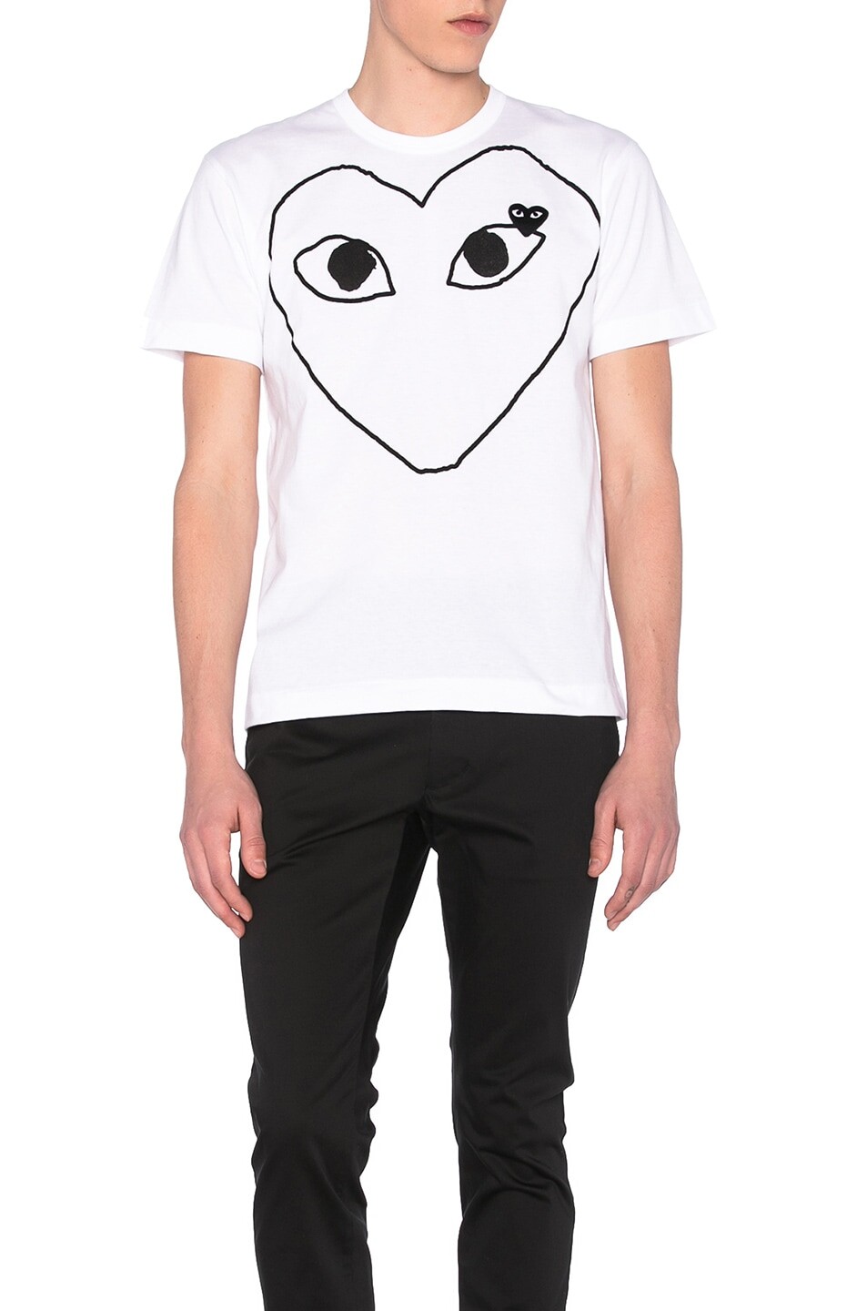 Футболка Comme des Garçons Black Emblem Cotton, белый
Футболка Comme des Garçons Black Emblem Cotton, белый