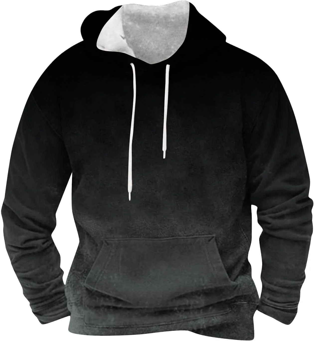 Мужская худи с капюшоном на шнурке, свободный крой, градиент QUNPIU
Мужская худи с капюшоном на шнурке, свободный крой, градиент QUNPIU