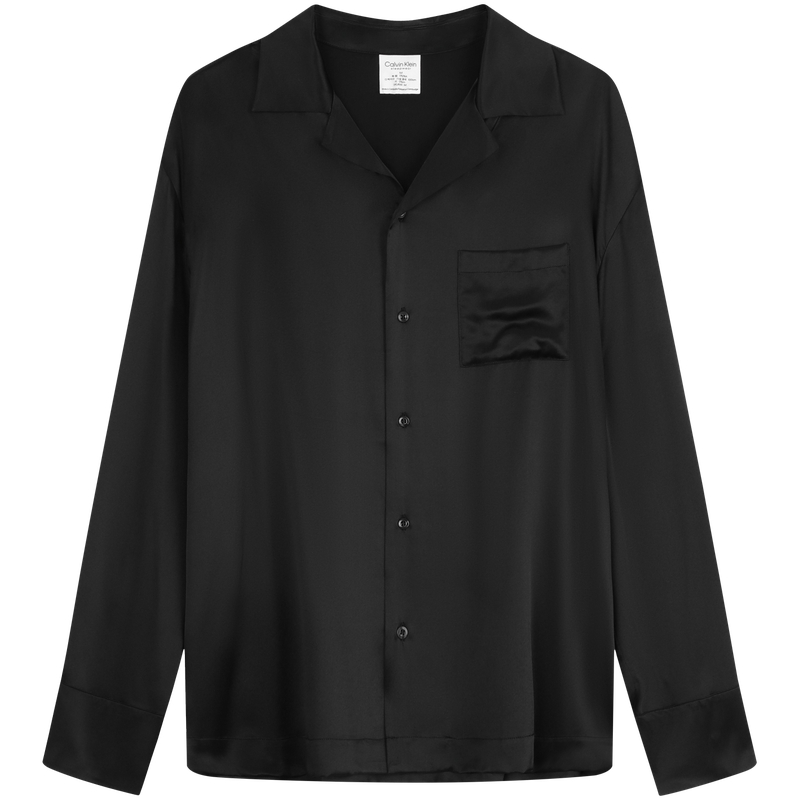 Calvin Klein Пижамная блузка мужская Space Black
Calvin Klein Пижамная блузка мужская Space Black