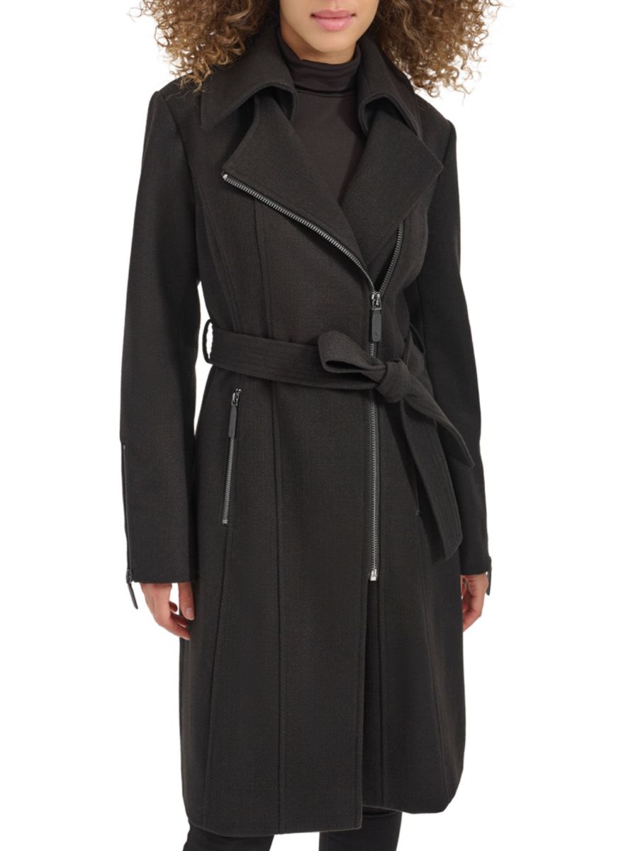 Двубортное пальто на молнии Kenneth Cole, черный
Двубортное пальто на молнии Kenneth Cole, черный