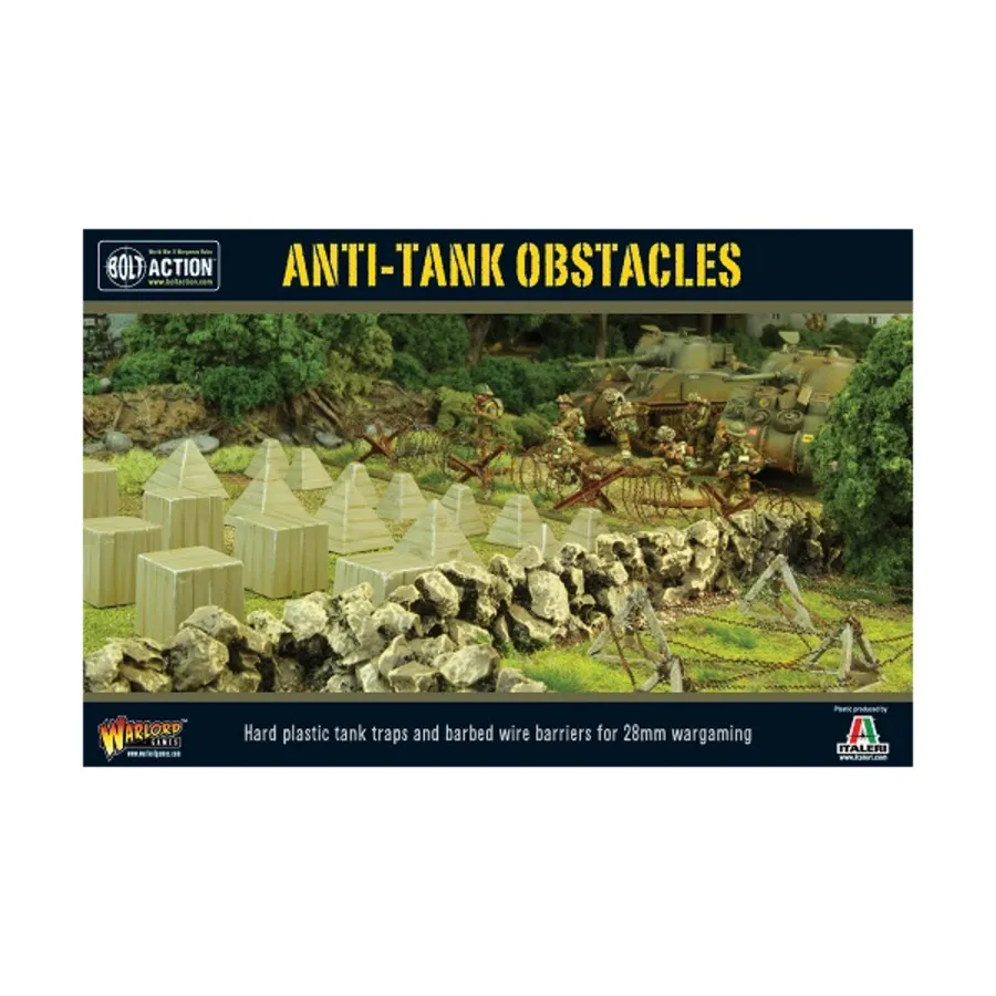 Противотанковые препятствия, Bolt Action - WWII Terrain (28mm)
Противотанковые препятствия, Bolt Action - WWII Terrain (28mm)