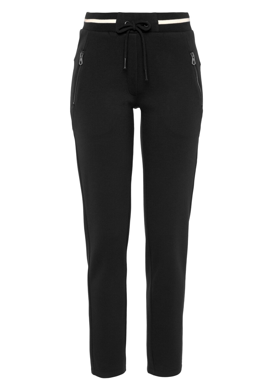 Тканевые брюки KangaROOS Slim fit Pants, черный
Тканевые брюки KangaROOS Slim fit Pants, черный